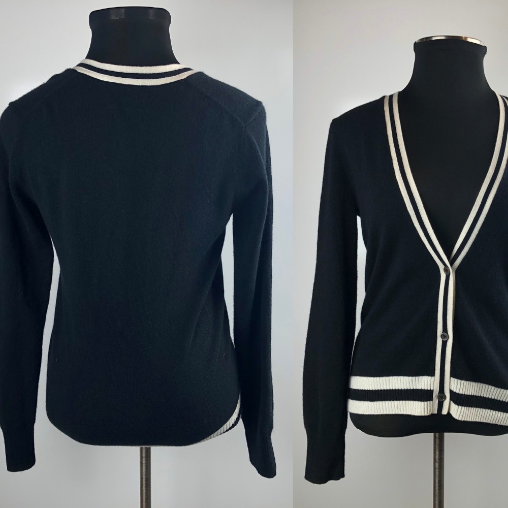 AG Adriano Goldschmied 100% Cashmere Finn Cardigan - Picture 3 of 8